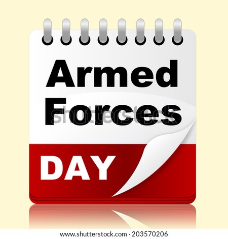 Armed Forces Day Showing Patriotic Patriotism And National