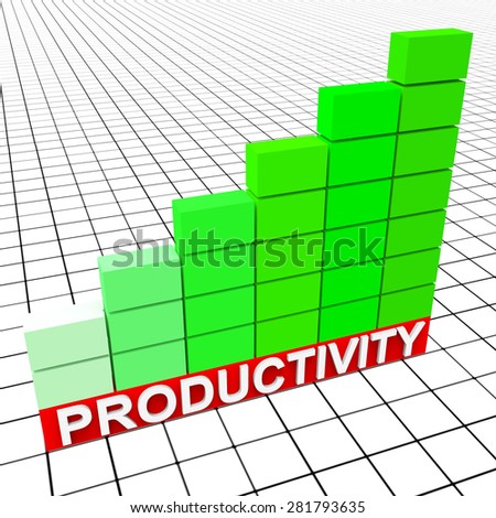 Increase Productivity Indicating Financial Report And Success
