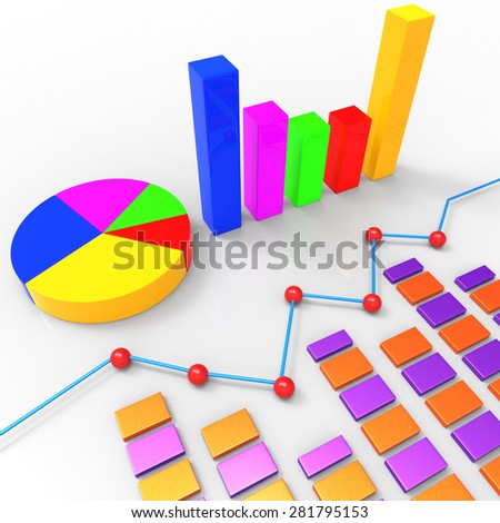 Graph Report Indicating Trend Analysis And Biz