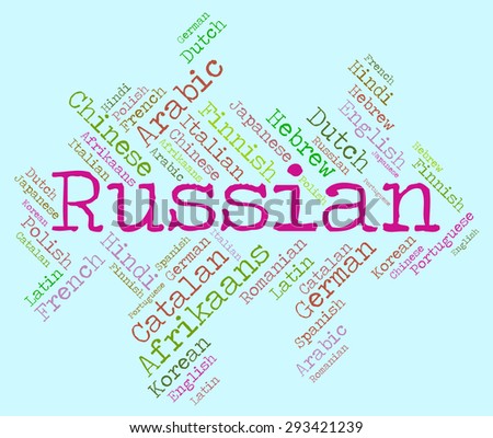 Russian Language Meaning Speech Dialect And Communication
