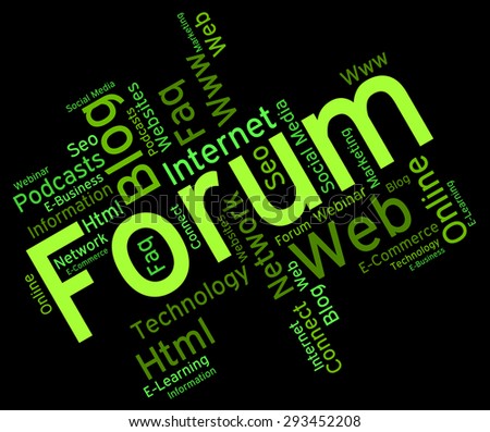 Forum Word Meaning Network Community And Discussion
