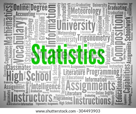 Statistics Work Meaning Chart Charts And Report