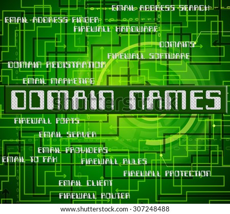 Domain Names Representing Empire Label And Realm