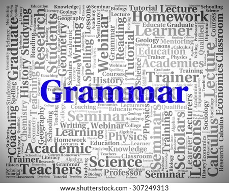 Grammar Word Meaning Rules Of Language And Foreign