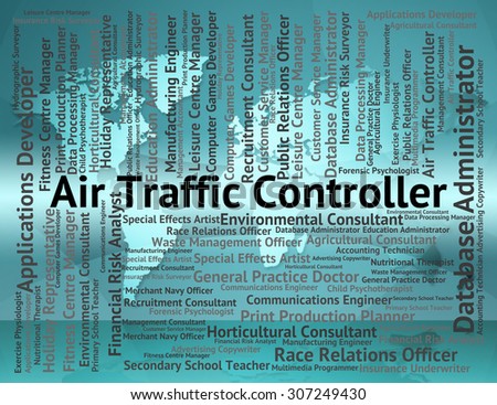 Air Traffic Controller Meaning Flight Occupations And Employee