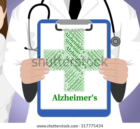 Alzheimer\'s Disease Representing Mental Deterioration And Diseased