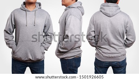 Download 24+ Three Quarter Zipped Sweatshirt Mockup Front View Of ...