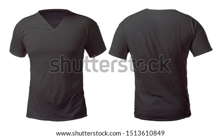 Download View Women`s V-Neck T-Shirt Mockup Back View Pics ...