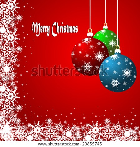 Christmas Background Stock Vector Illustration 20655745 : Shutterstock