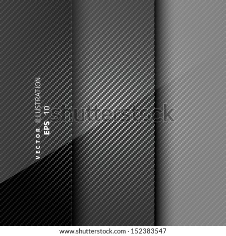 Metallic background with carbon texture