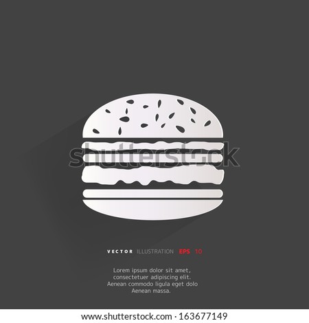 Hamburger web icon