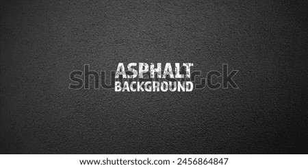 Asphalt road texture, concrete highway surface. Pattern with grainy structure, grunge stone background. Vector illustration