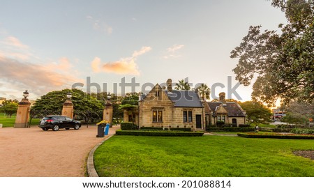 SYDNEY, NSW, AUSTRALIA - May 30, 2014: Victoria Park is a large park in Sydney, situated on the corner of Parramatta Road and City Road, within the grounds of University of Sydney.