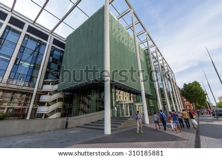 LONDON, UK - JULY 20, 2015: Imperial College London is a public research university in the United Kingdom. Imperial is organised into four faculties of science, engineering, medicine and business.