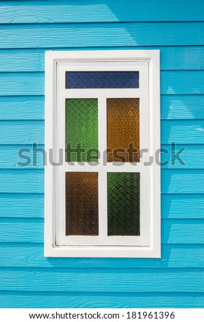 wooden windows color, wooden windows blue