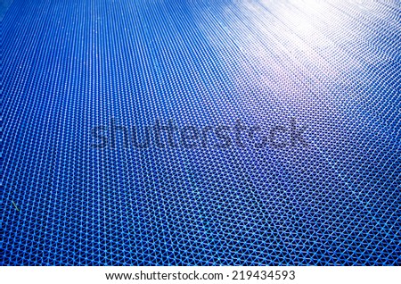 Blue mesh texture with sun