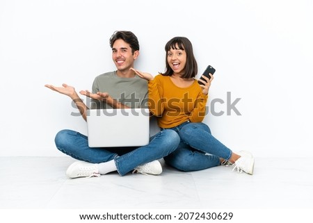 Similar – Image, Stock Photo Come here! Couple