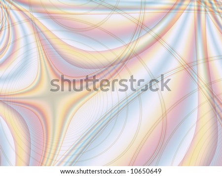 An entirely interesting abstract background fractal in pastel colors.