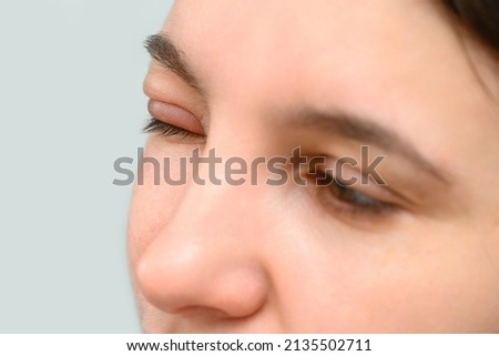 Similar – Image, Stock Photo One eye Eyes Woman