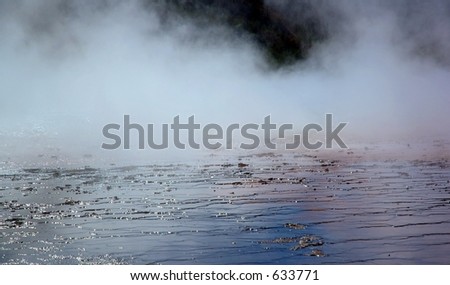 Mud Flats and Steam