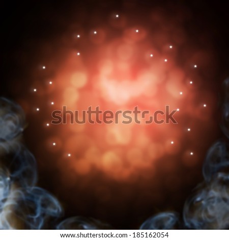 Mystical Smokey Sparkle Background