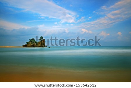 Clear - A scenery of a beach in Terengganu, Malaysia