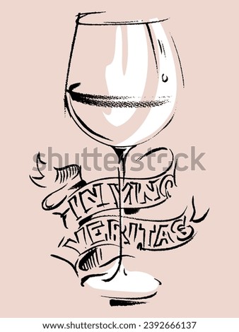 In vino veritas, In wine there is truth, Latin Quotes, Positive Motivational Quote, Latin Phrase