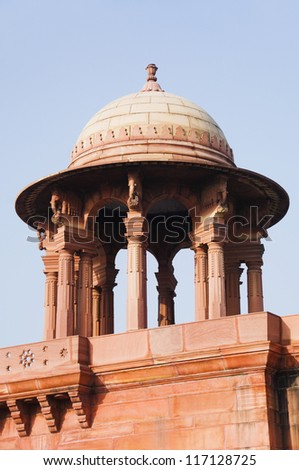 High section view of a government building, Rashtrapati Bhavan, New Delhi, India