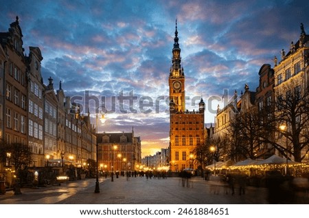 Similar – Image, Stock Photo Historic Gdansk