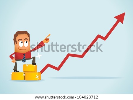 Gold for investment. Vector illustration