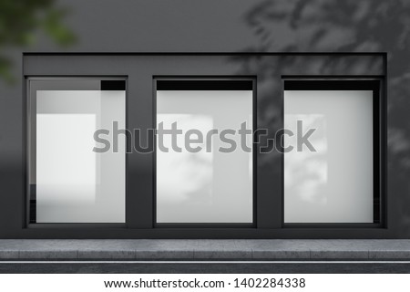 Similar – Image, Stock Photo Window to the street, porcelain dog