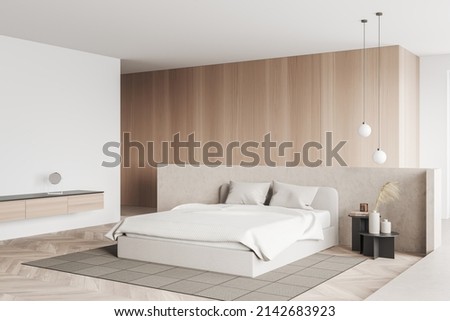 Similar – Foto Bild Modernes Schlafzimmer in Wohnung