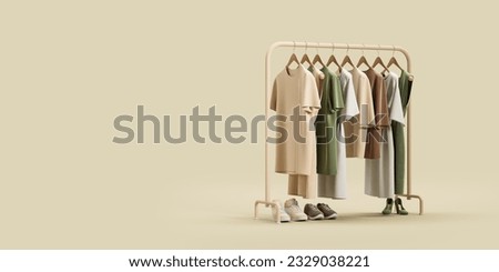 Similar – Image, Stock Photo hanging out the clothes outdoors