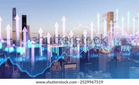 Similar – Image, Stock Photo upward trend