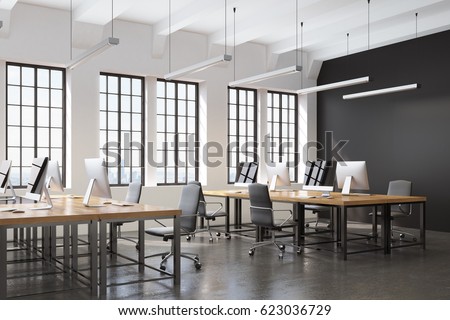 Similar – Image, Stock Photo many empty windows of a gray concrete building