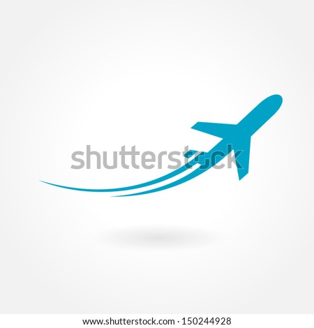 airplane flight tickets air fly travel takeoff silhouette element