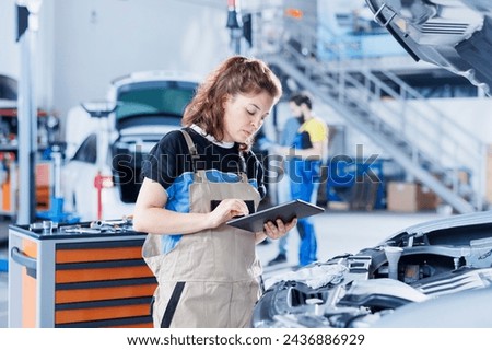 Image, Stock Photo final inspection