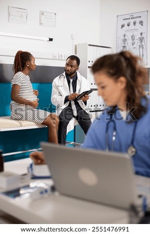 Similar – Image, Stock Photo Mother nursing while read a book