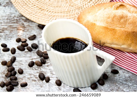 coffee and breads