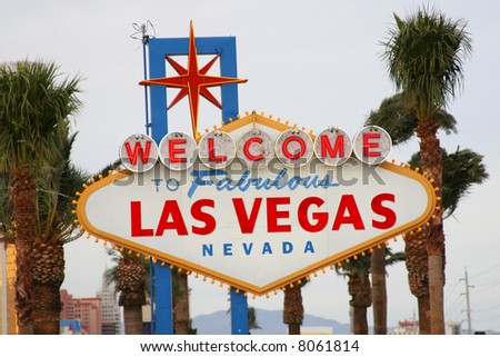 Las Vegas Welcome sign.