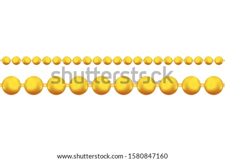 Similar – Image, Stock Photo Christmas ball with chain on fir branch