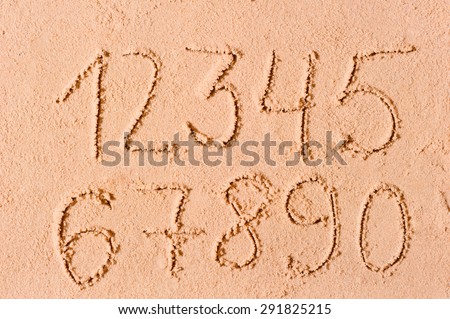 written in the sand figures in order
