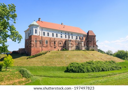 Castle in Sandomierz, Poland