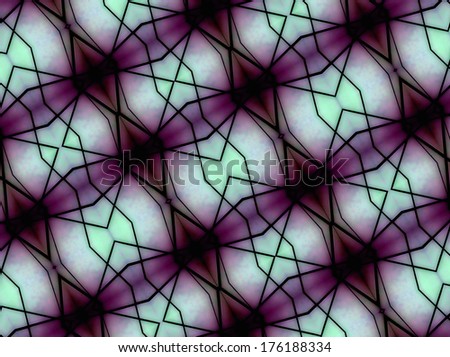 Geometric space background in magenta and pale blue tones also useful as pattern.