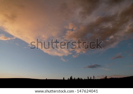 Big Sky , sunset, open spaces/big sky country/Always changing color, textures, quantity, and form, the sky on planet earth is the best for dreaming, wishing and enjoying life with.