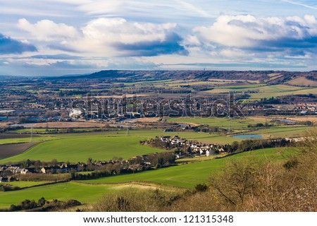 Kent countryside uk Maidstone north downs landscapes