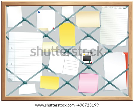 Similar – Image, Stock Photo Old Fashioned Cork Notepad and Two Pencils