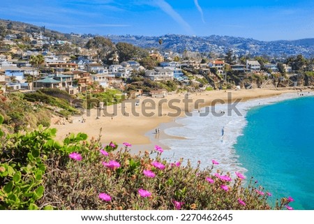 Similar – Image, Stock Photo Spectacular scenery of sea in morning