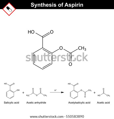 aspirin synthesis equation aspirin synthesis equation