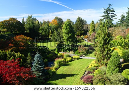 Queen Elizabeth park in Vancouver, Canada